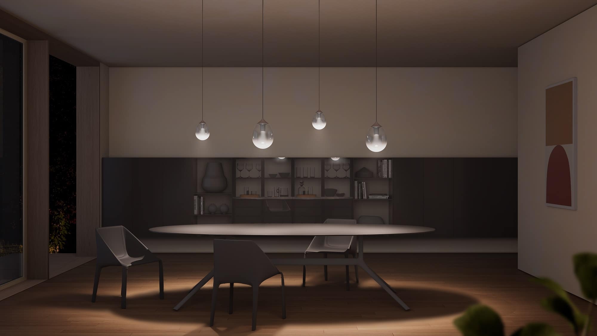 MIST LED Pendant S / L